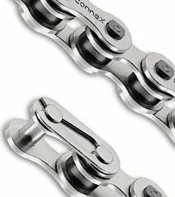 Connex - Chaîne 1E8 - Pour Moyeu à Vitesses Intégrées - 124, 130, 132 Ou 136 Maillons