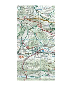 Carte Routière De La Suisse à Vélo "Jura" -Batteries VAE Soldes carte routiere de la suisse a velo jura 2