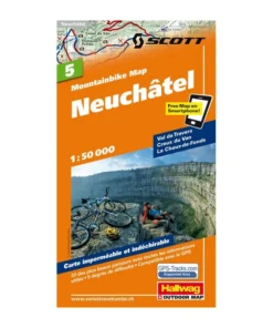 Carte VTT En Suisse N°5 "Neuchâtel "