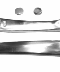 Flyer - Manivelles Avec Axe Carré - Argenté