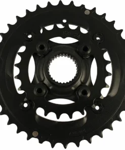 Giant - Plateau Double 38 / 24 Dents, Compatible 9 /10 Vitesses Avec Spider