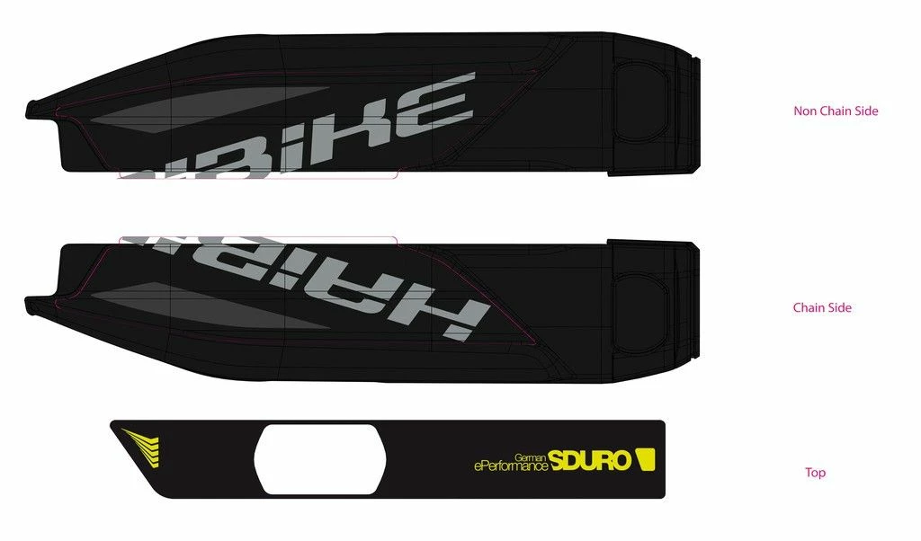 Haibike - Autocollant SDURO 2017 Pour Batterie De Cadre Yamaha 6 Haibike - Autocollant SDURO 2017 Pour Batterie De Cadre Yamaha – Image 6