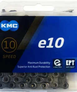 KMC - E10 EPT - Chaîne 10 Vitesses Pour Vélo électrique - 136 Maillons