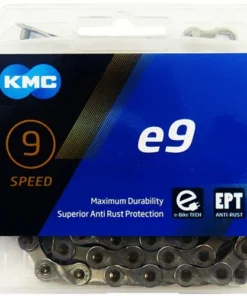KMC - E9 EPT - Chaîne Compatible 9 Vitesses - 136 Maillons