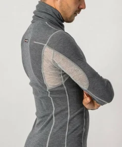 Maillot De Corps Ml Flanders Warm Castelli Homme -Batteries VAE Soldes maillot de corps ml flanders warm avec tour de cou castelli 2