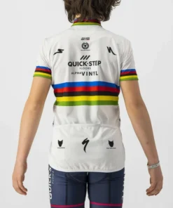 Maillot Enfant Quickstep Castelli -Batteries VAE Soldes maillot enfant quickstep castelli 2