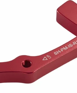 Reverse Components Reverse - Adaptateur De Frein PM Shimano Arrière 180mm Pour Cadre IS -Batteries VAE Soldes reverse adaptateur frein pm shimano arriere 180 mm cadre is rouge 3840x2160