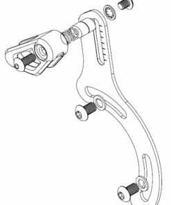 Reverse Components Reverse - Guide-chaîne Pour Moteur Bosch Gen.4 (dès 2020)