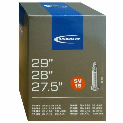 Schwalbe - Chambre à Air SV19 - 27,5, 28", 29" 1 Schwalbe - Chambre à Air SV19 - 27,5, 28", 29"