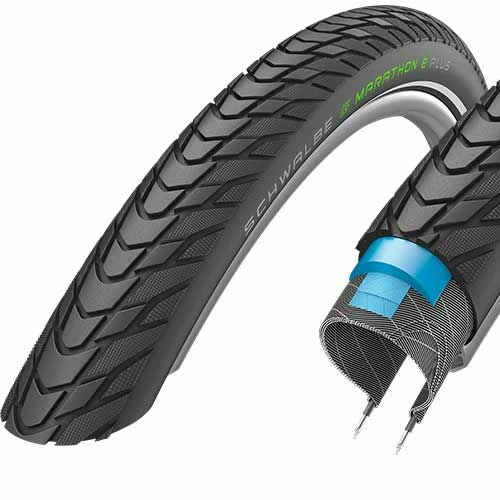 Schwalbe - Pneu Marathon E Plus Pour Vélo électrique 1 Schwalbe - Pneu Marathon E Plus Pour Vélo électrique