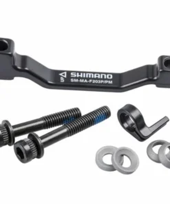 Shimano - Adaptateur De Frein à Disque (étrier De Frein PM Pour Fourche/cadre PM - De 180mm à 203 Mm