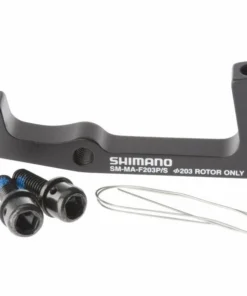 Shimano - Adaptateur De Frein à Disque (étrier PM Sur Fourche/cadre à Fixation IS) -Batteries VAE Soldes shimano adaptateur frein disque pm is smmaf203psa 3840x2160