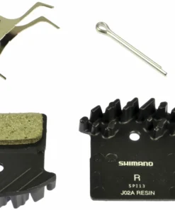 Shimano - Plaquettes De Frein Ice-Tech J03A Résine Avec Ailettes De Refroidissement