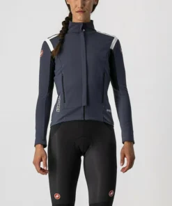 Veste Castelli Perfetto Ros - Femme -Batteries VAE Soldes veste perfetto ros ml castelli femme 4