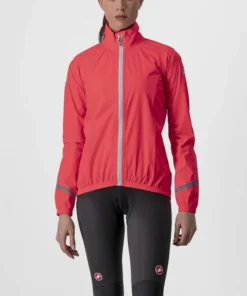 Veste De Pluie Castelli Emergency 2 Femme -Batteries VAE Soldes veste pluie emergency 2 femme castelli 3