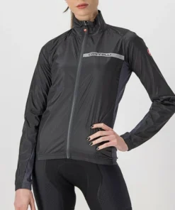 Coupe Vent Castelli Squadra Stretch - Femme -Batteries VAE Soldes veste squadra stretch w castelli 2